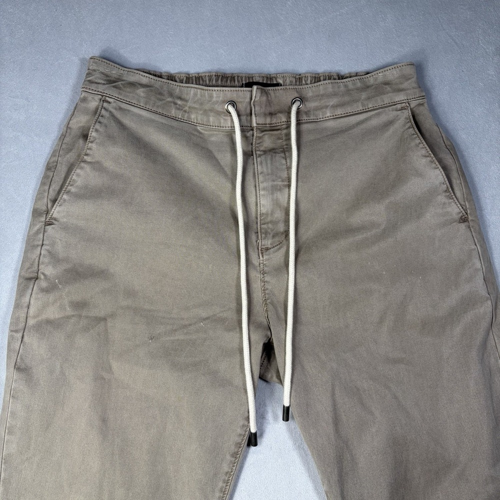 Paige Christy Pant Women's Size 34 Brown Drawstring Elastic Cuffed - Picture 2 of 12